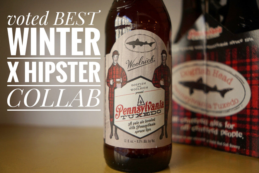Dogfish Head Woolrich collabe hipster winter beer